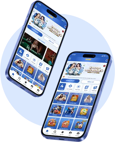 Giao diện ứng dụng 888bet App hiển thị nhiều trò chơi cá cược và sòng bạc trực tuyến