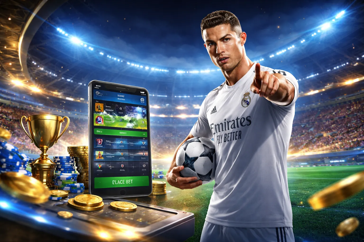 Hình ảnh cá cược thể thao trên 888bet app