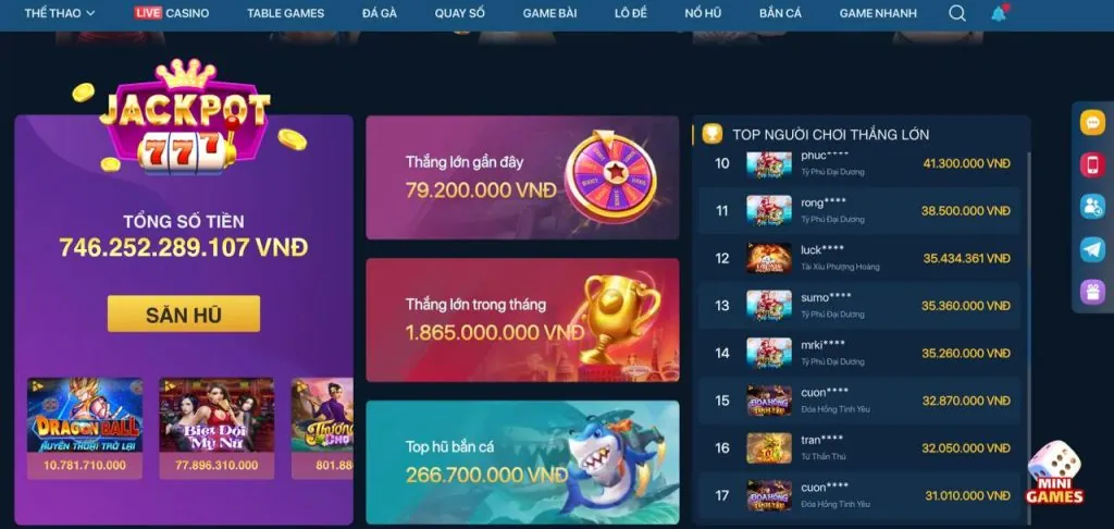 Giao diện người dùng 888bet cải tiến
